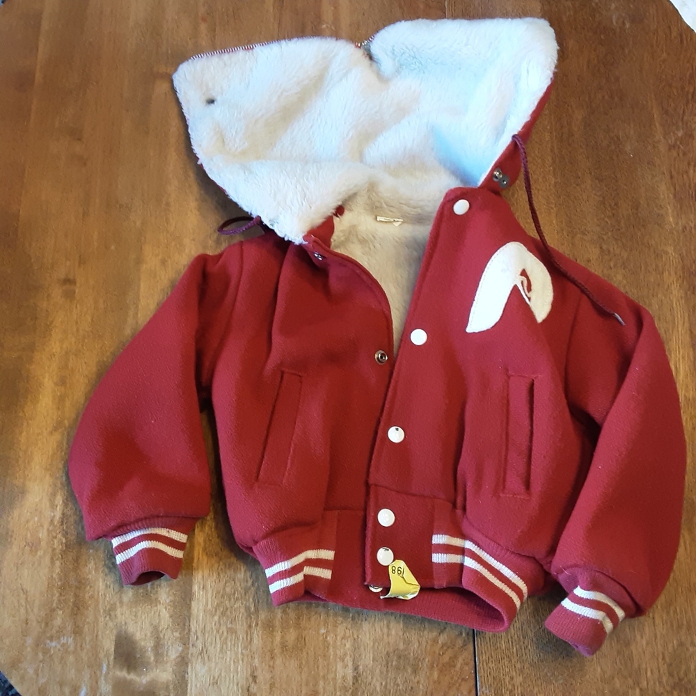 Children's Lined Wool Phillies Jacket